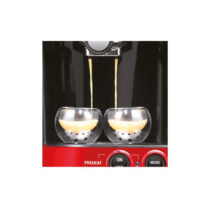 2-in-1 Espresso & Drip Coffee Machine with Milk Frother