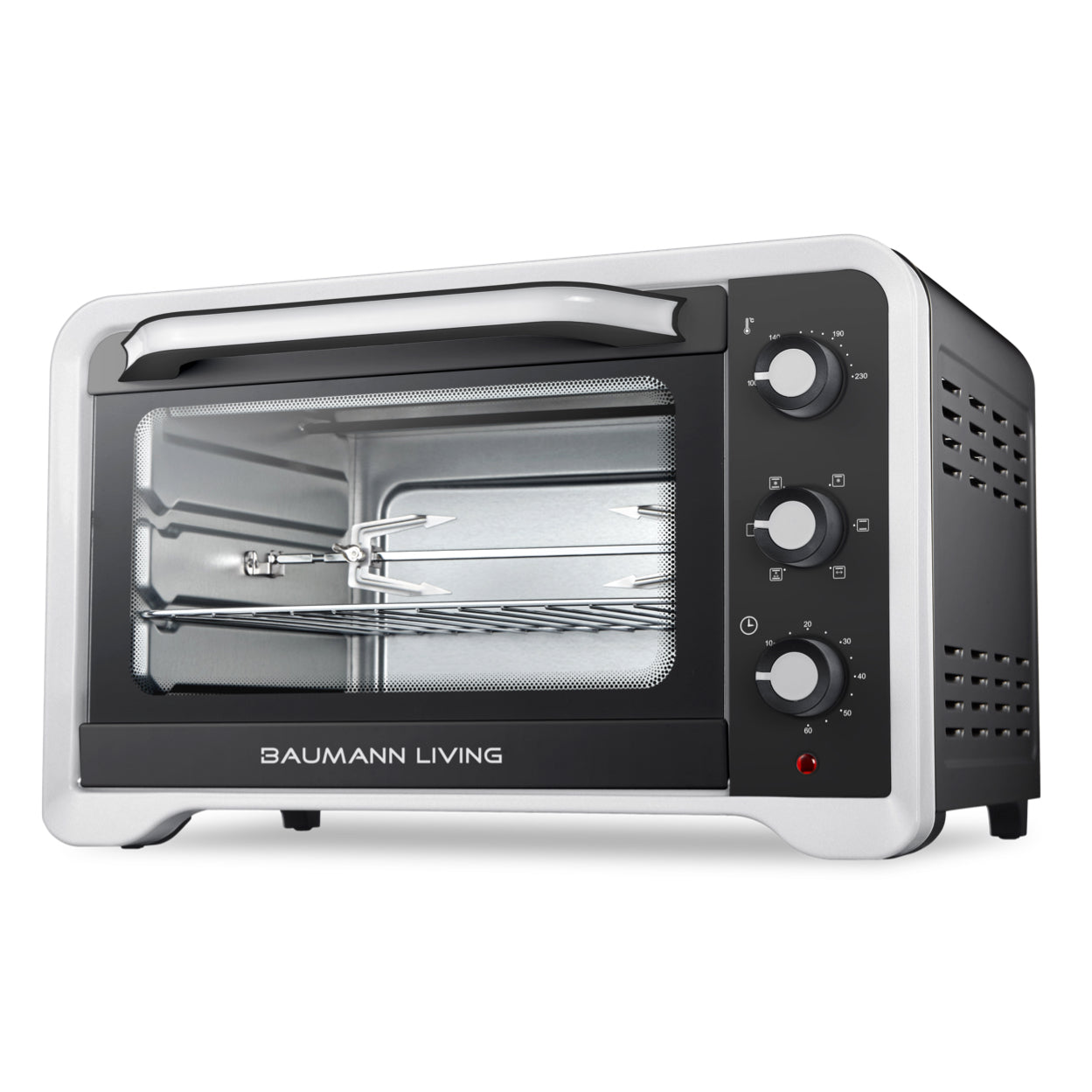 Electric Oven 30L with Rotisserie & Convection Functions, 1 Trays & Wi -  PowerPacSG