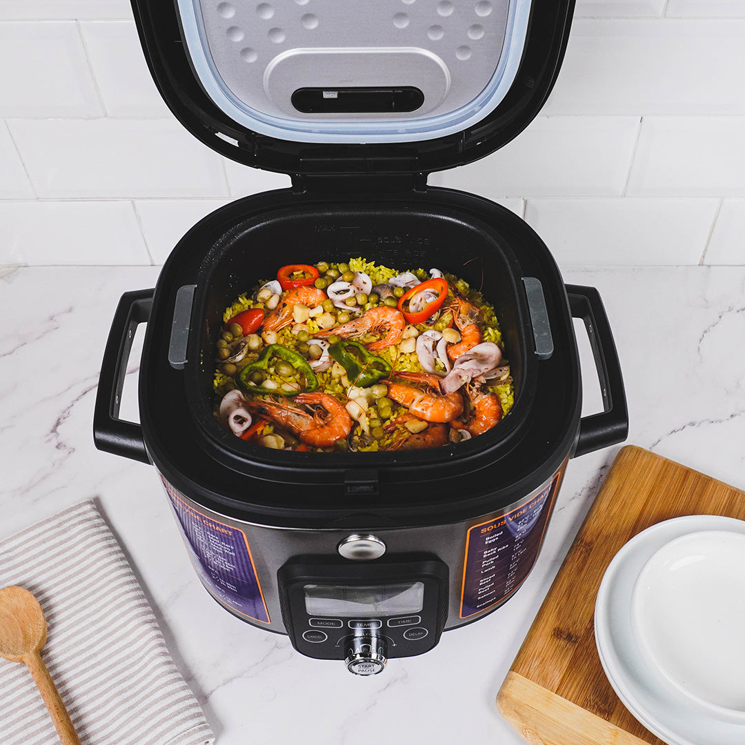 Galanz 8-in-1 Multi Cooker with Air Fry, Sous Vide, Rice, Saut