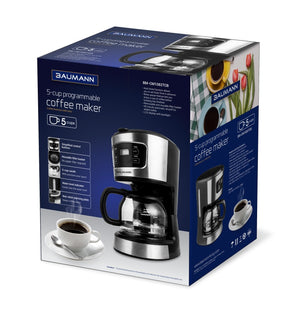 Five cup coffee maker top