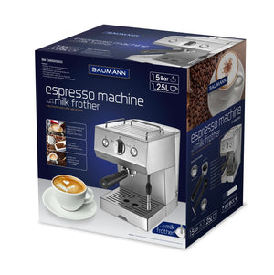 Cappuccino maker with milk frother shop