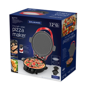 3-in-1 Grill+Skillet Pizza Maker