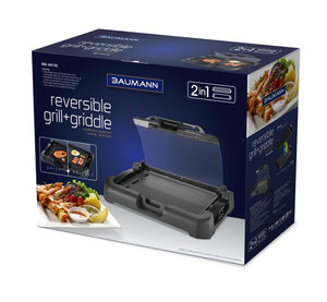 2-in-1 Reversible Grill + Griddle