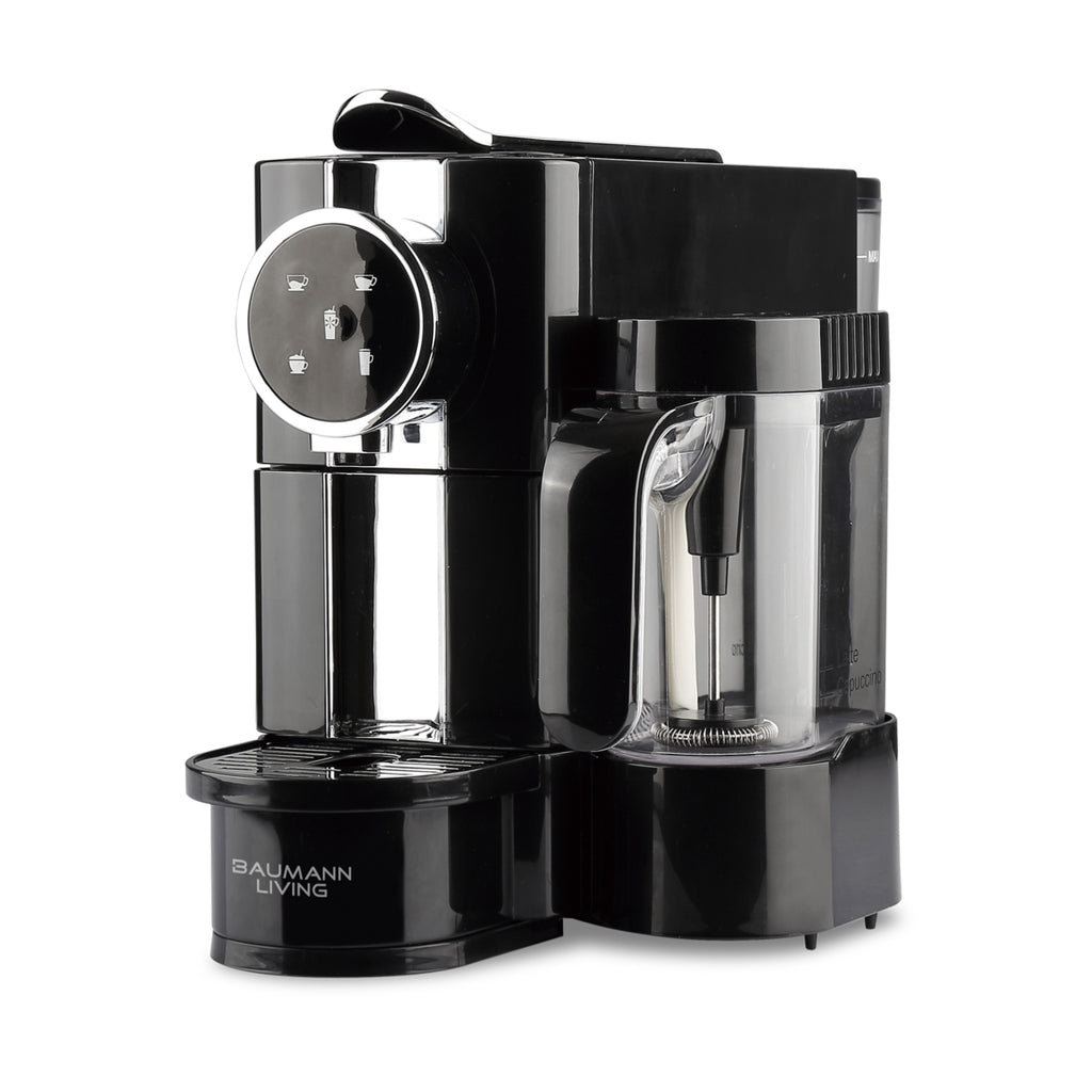 Capsule Espresso Machine with Milk Frother