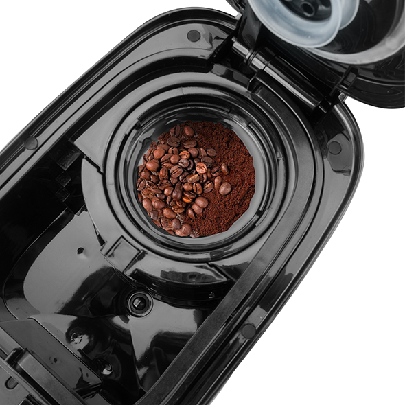 Grind & store brew coffee makers