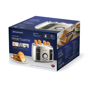 4-Slice Slot Bread Toaster