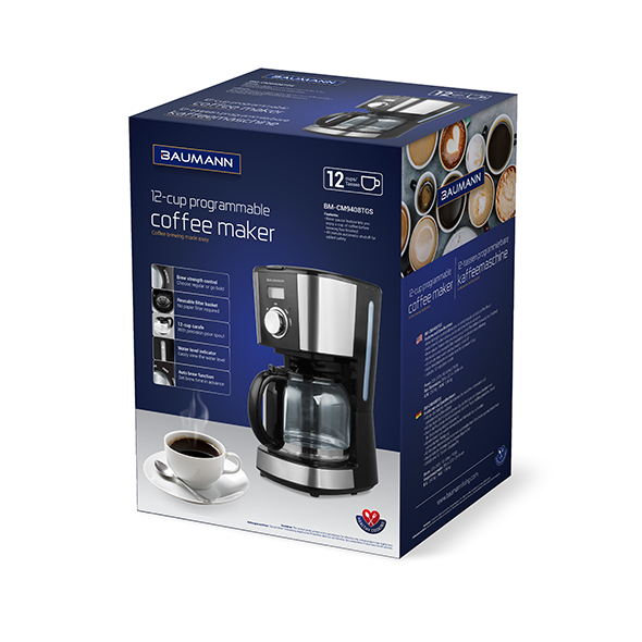 12-Cup Programmable Coffee Maker