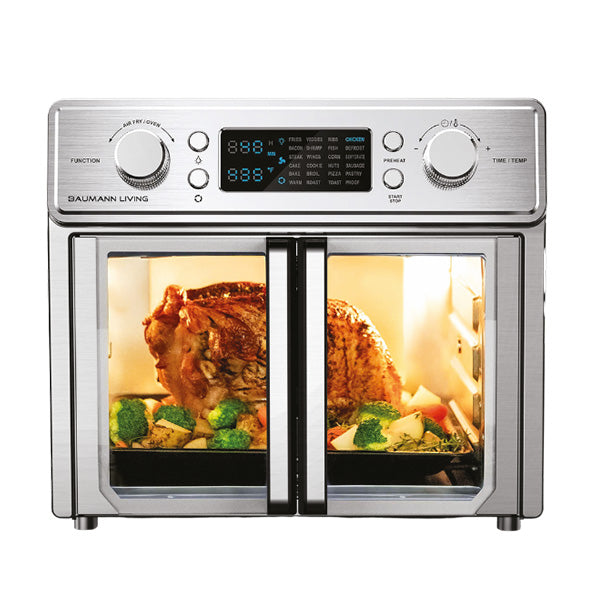 French Door Air Fryer with Rotisserie