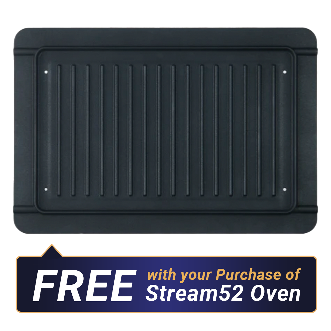 Stream52 Reversible Grill and Griddle Pan