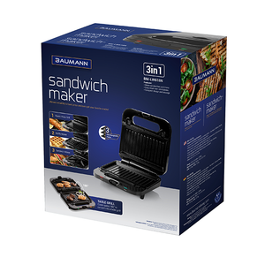 3-in-1 Sandwich Maker